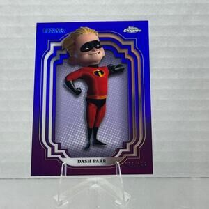 Disney Topps Chrome 2024 Dash Parr Purple Refractor /199
